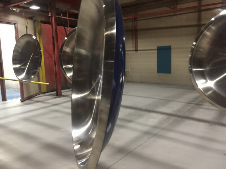 Plateau de présentation avec épargne de la face intérieure