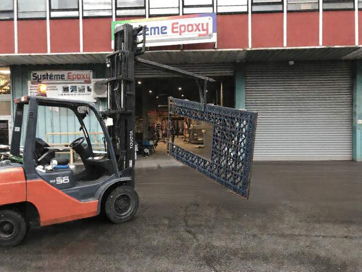 Décapage grilles Aulnay-sous-Bois