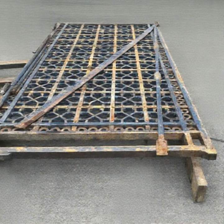 Décapage de grilles métalliques Aulnay-sous-Bois