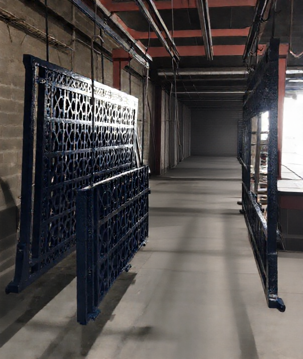 Rénovation du portail de la caserne Monge de la Garde Républicaine