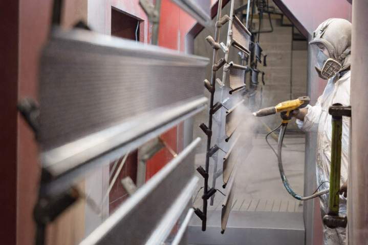 Application de peinture en poudre époxy Aulnay-sous-Bois