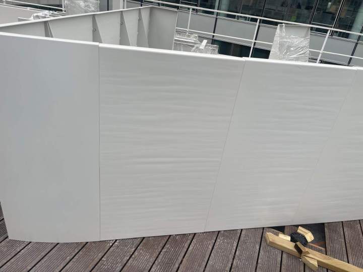 Jardinières-chantier Paris la Défense