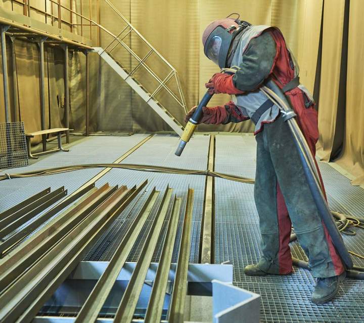 Service de décapage métal Aulnay-sous-Bois