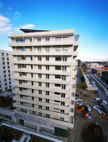 Chantier village des athlètes - JO 2024 à Villeneuve St Georges